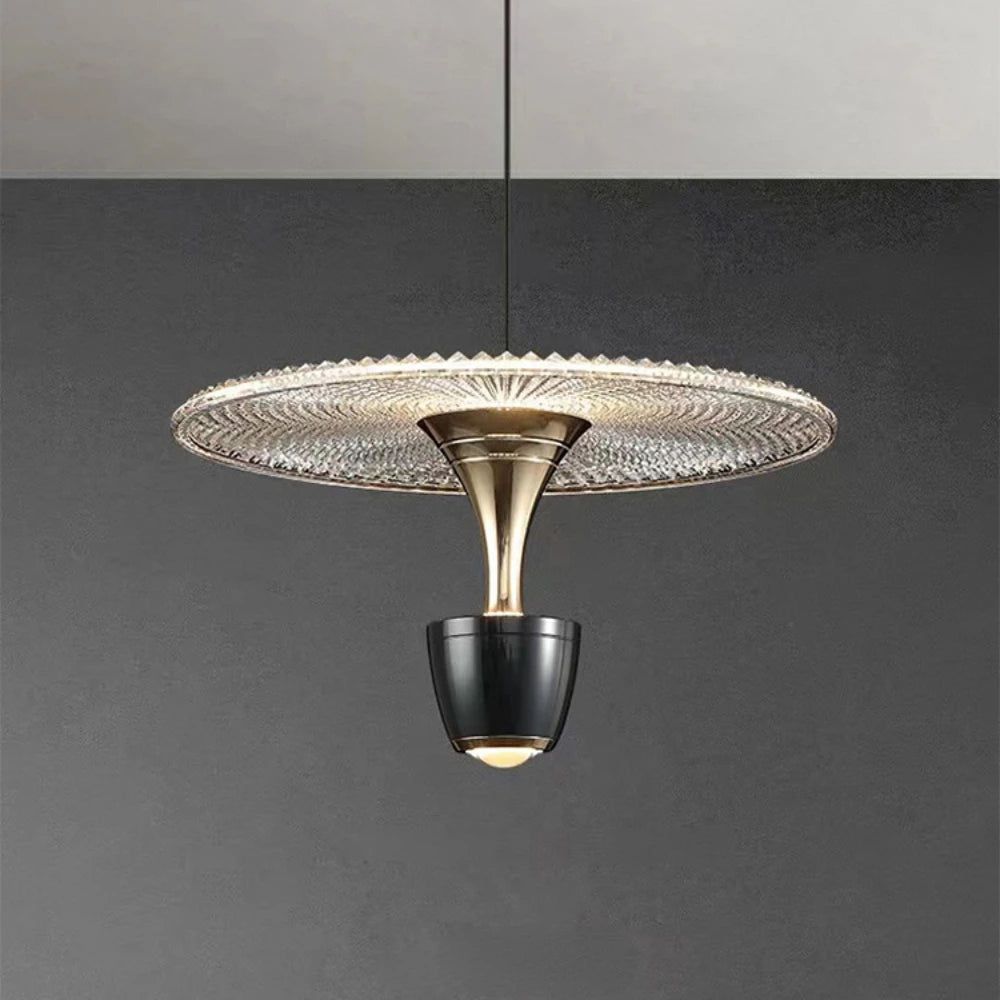 Illuminez avec style : suspension de plafond LED en forme de champignon