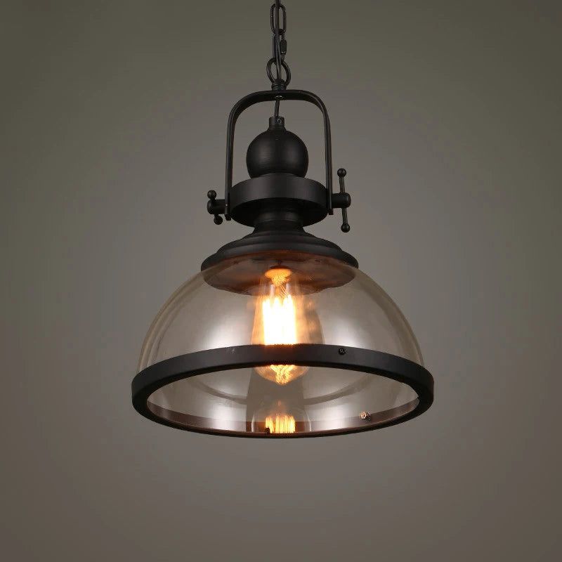 Illuminate Your Space with Vintage Charm – Iron LED Pendant Lights