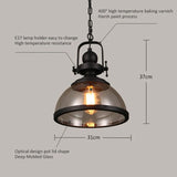 Illuminate Your Space with Vintage Charm – Iron LED Pendant Lights