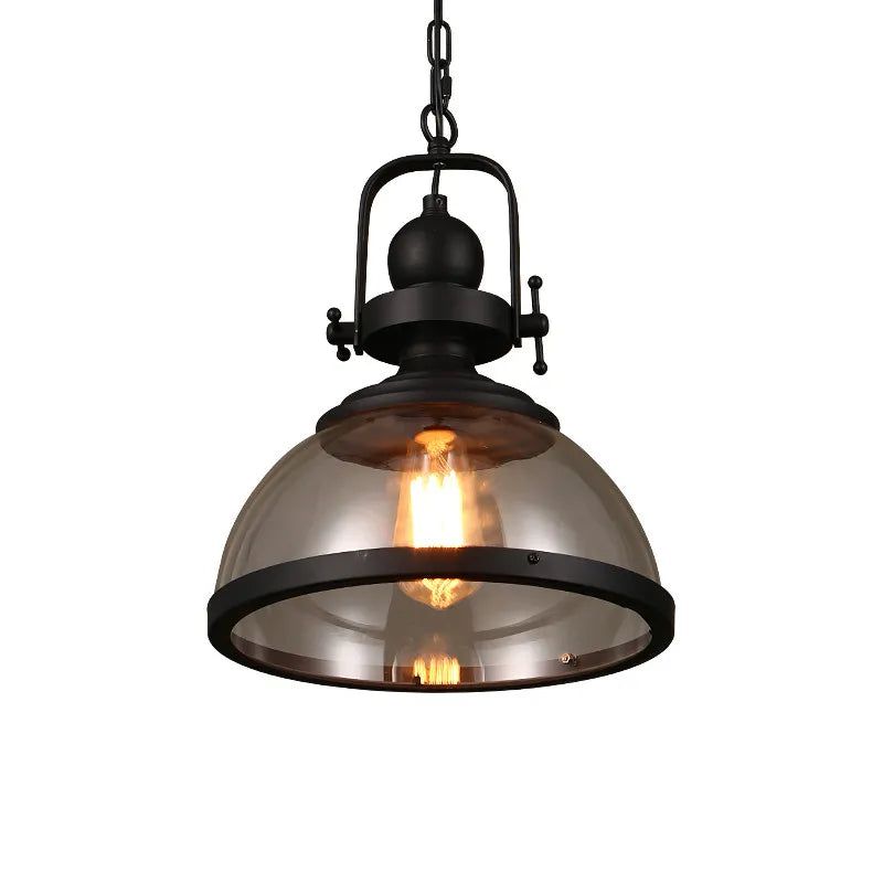 Illuminate Your Space with Vintage Charm – Iron LED Pendant Lights