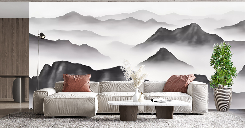In Mountains Wallpaper Murals - Transform Your Space