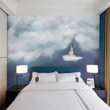 In the Clouds Wallpaper - Dreamy & Tranquil Wall Decoration