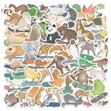 Ink Animal Stickers Pack | Famous Bundle Stickers | Waterproof Bundle Stickers