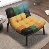 Italian Cow Leather Designer Lazy Chair