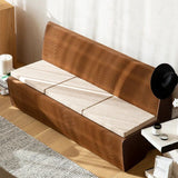 Italian Designer Bendable Sofa Bench for Living Room