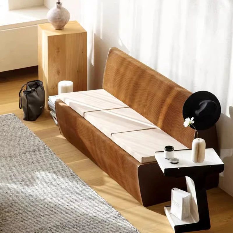 Biegbare Sofabank für das Wohnzimmer im italienischen Designerstil