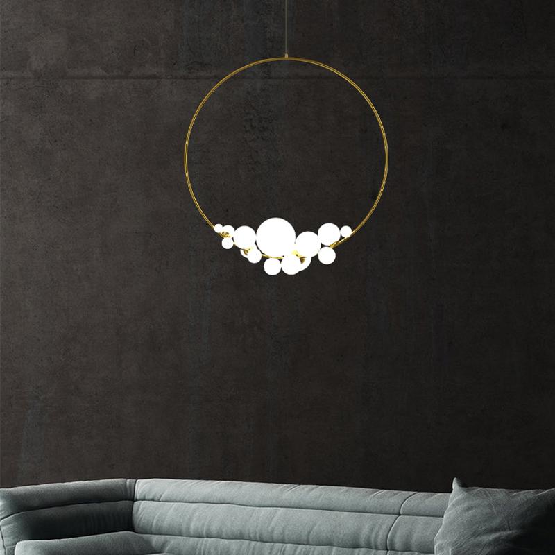 Italienische Designer-Ringbeleuchtung – exquisites, elegantes Design