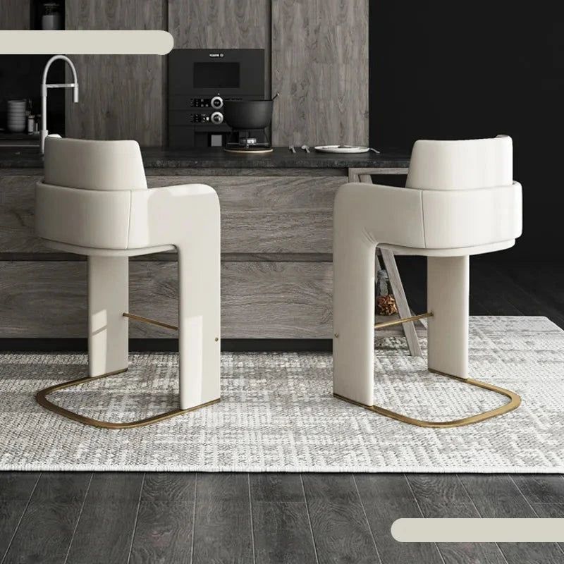 Italian High Stool for Kitchen Island Counter and Bars