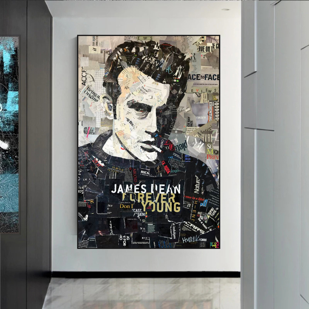 James Byron DeanMovie Star Leinwand-Wandkunst