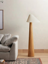 Japanische Holz-Stehlampe: Stilvolle Beleuchtungslösung