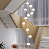 Jelly Fish Staircase Chandelier Lighting Decor