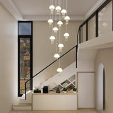 Jelly Fish Staircase Chandelier Lighting Decor