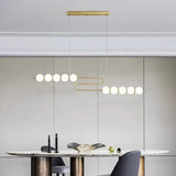 Lustre suspendu pour îlot de cuisine Jewel Globes