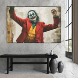 Arte de pared en lienzo de la película Joker - Decoración exquisita para fans