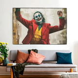 Arte de pared en lienzo de la película Joker - Decoración exquisita para fans