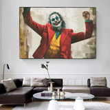 Joker Movie Canvas Wall Art - Décoration exquise pour les fans