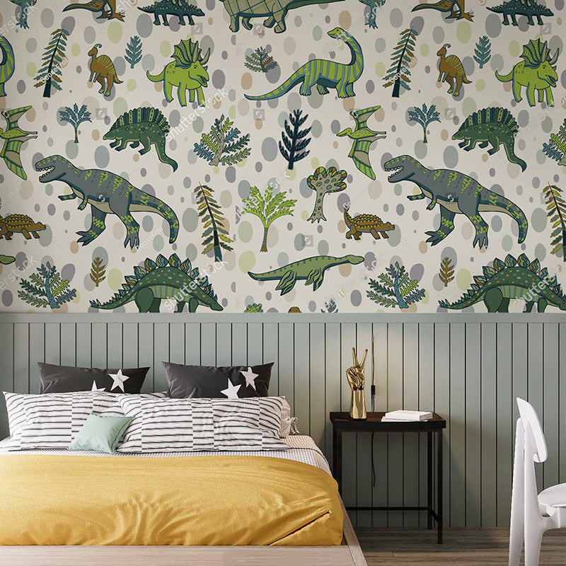 Jurassic Wallpaper: Hintergrundbild mit Dinosauriermotiv