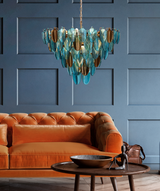 K9 Crystal Leaf Chandelier: Exquisite Lighting Fixture