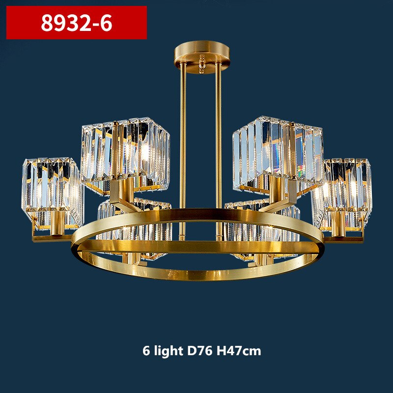 K9 Crystal Pendants Chandelier - Illuminate with Elegance