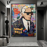 Karl Lagerfeld Poster: Authentic Art for Fashion Lovers