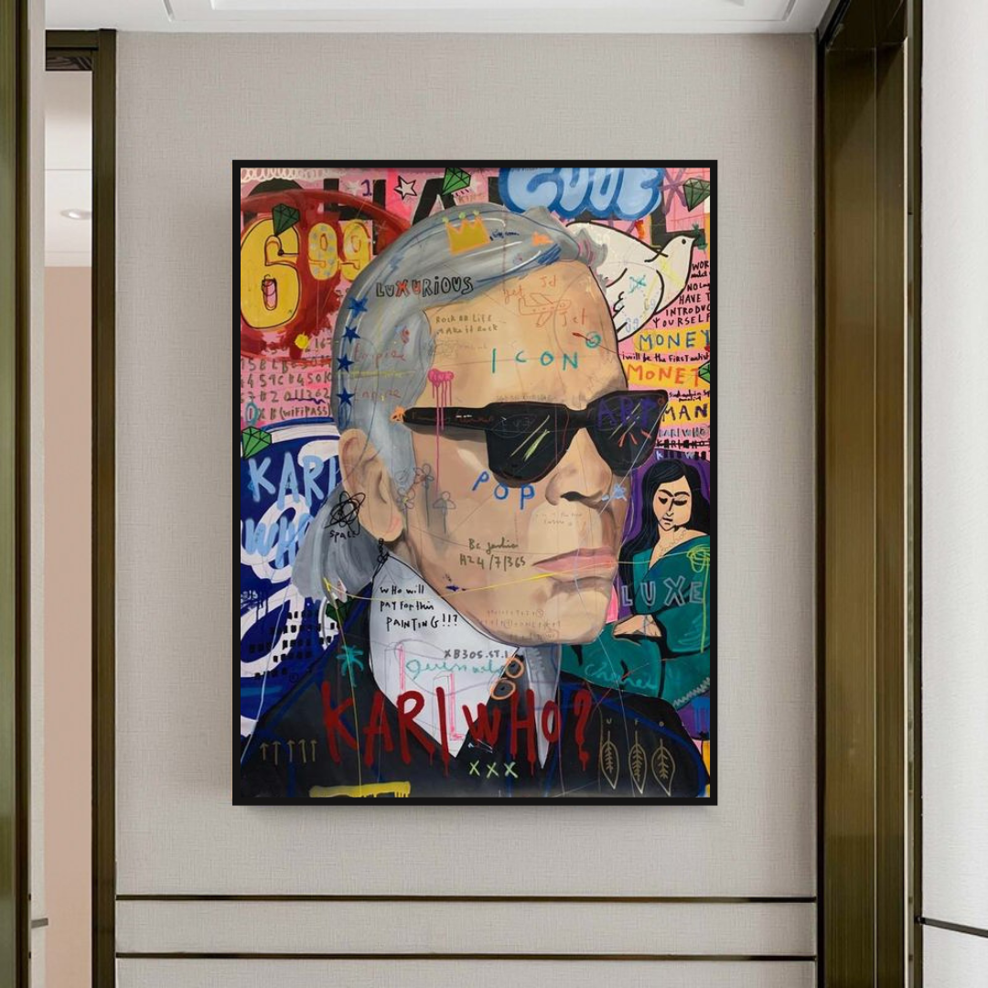 Karl Lagerfeld Poster: Exklusives Design und Stil