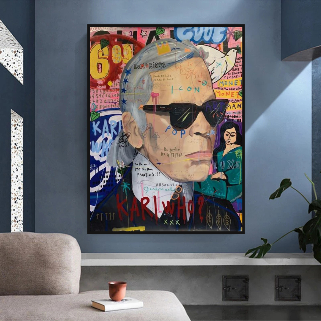 Karl Lagerfeld Poster: Exklusives Design und Stil