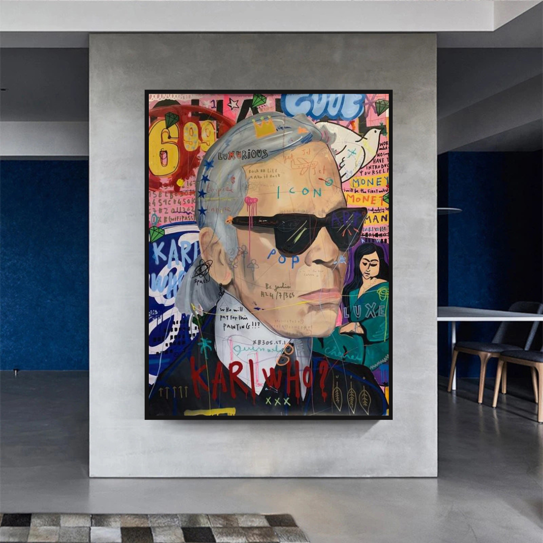 Karl Lagerfeld Poster: Exklusives Design und Stil