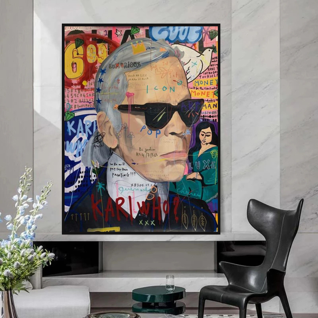 Karl Lagerfeld Poster: Exklusives Design und Stil