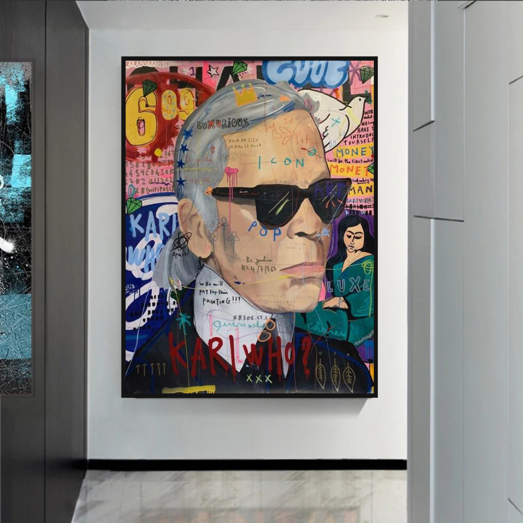 Karl Lagerfeld Poster: Exclusive Design and Style