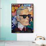 Karl Lagerfeld Poster: Exclusive Design and Style