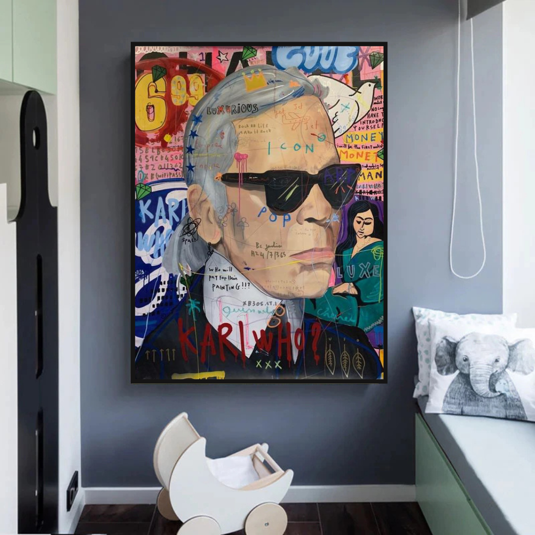 Karl Lagerfeld Poster: Exclusive Design and Style