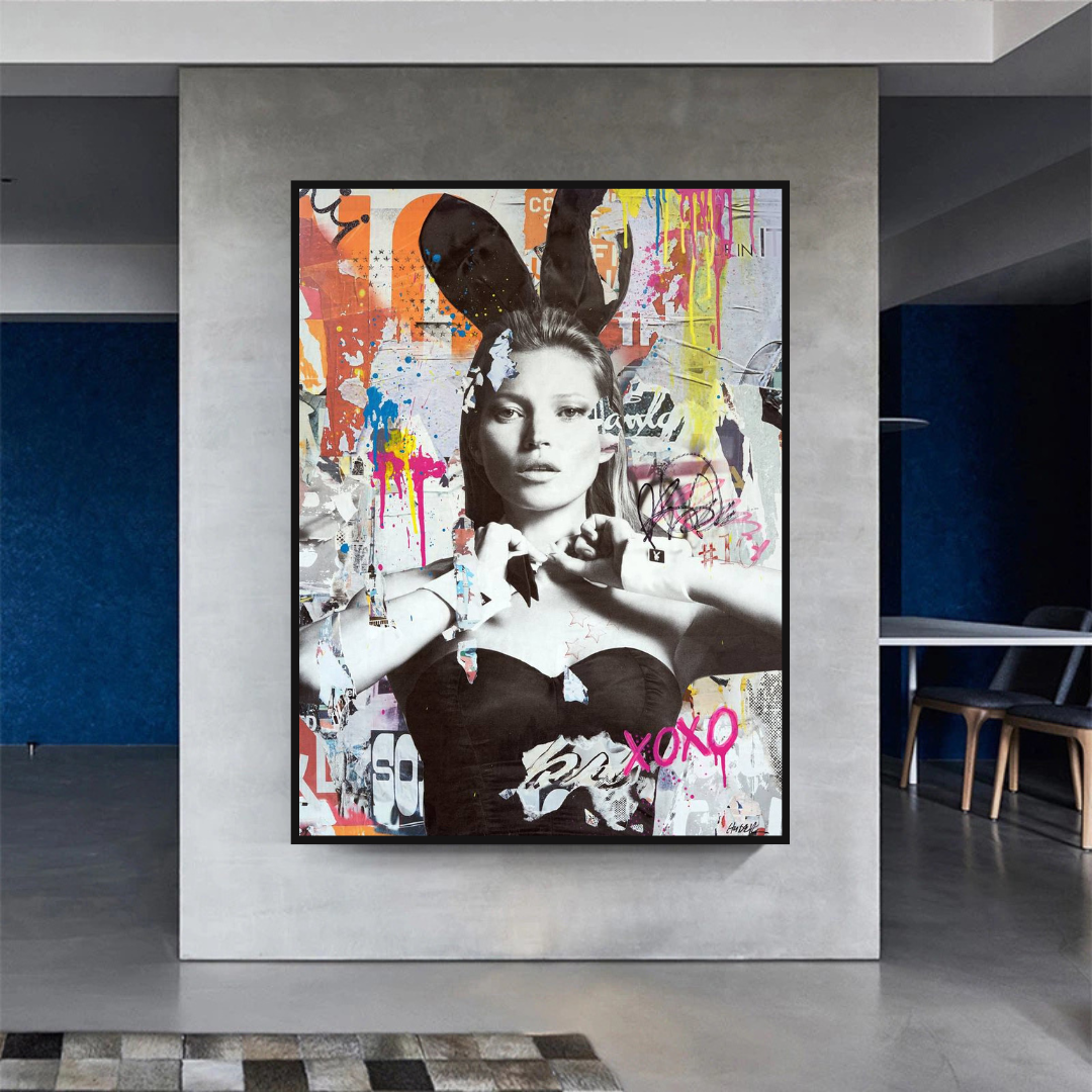 Kate Moss Bunny Art: Unique & Captivating Masterpieces