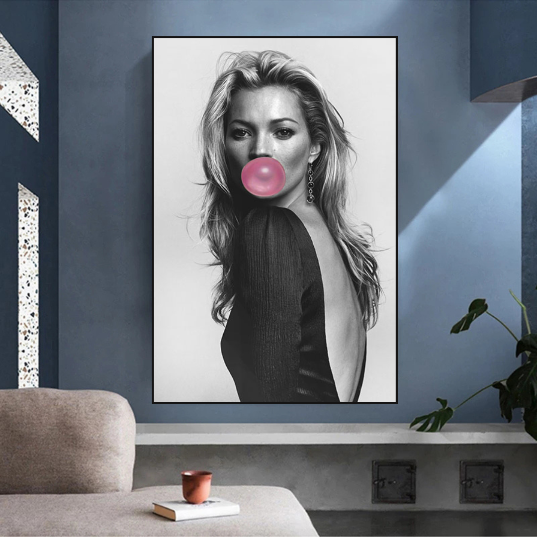 Kate Moss Kaugummi-Kunst: Entdecken Sie einzigartige Meisterwerke