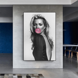 Kate Moss Chewing Gum Art : Explorez des chefs-d'œuvre uniques