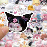 Kawaii Stickers Pack | Famous Bundle Stickers | Waterproof Bundle Stickers