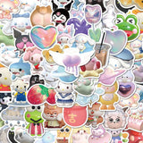 Kawaii Stickers Pack | Famous Bundle Stickers | Waterproof Bundle Stickers