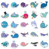 Cute Whale Animal Anime Stickers Pack | Famous Bundle Stickers | Waterproof Bundle Stickers