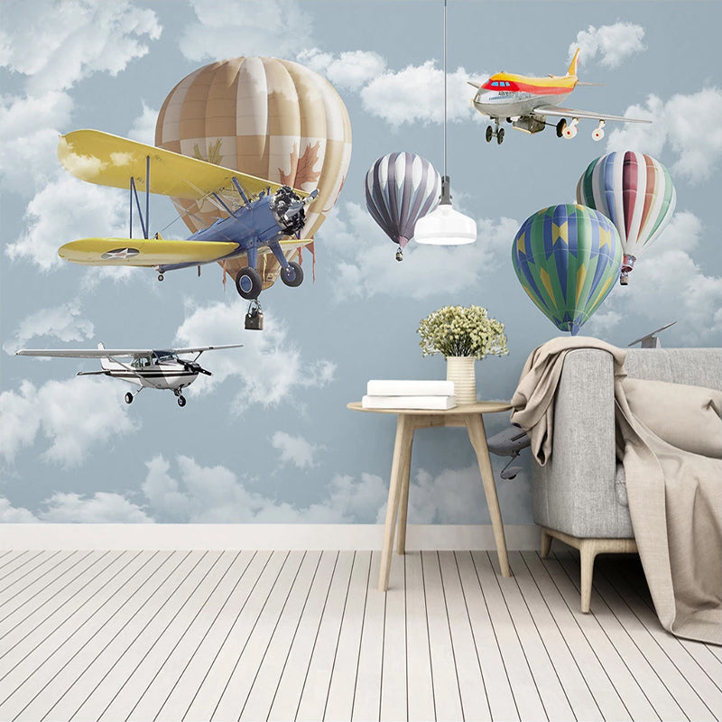 Kids Air Balloon Wallpaper - Create an Enchanting Space