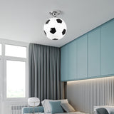 Kids Basketball Football Ceiling Light | Kids Room Decor Lights