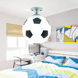 Kids Basketball Football Ceiling Light | Kids Room Decor Lights