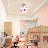 Plafonnier de football de basket-ball pour enfants | Lumières de décor de chambre d'enfants