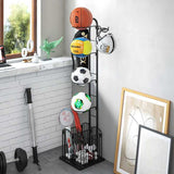 Kids Basketball Multi-layer Rack