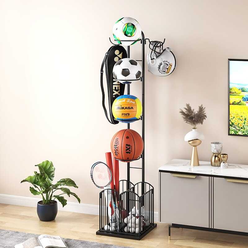 Kids Basketball Multi-layer Rack