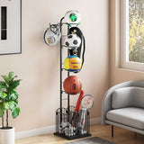 Kids Basketball Multi-layer Rack