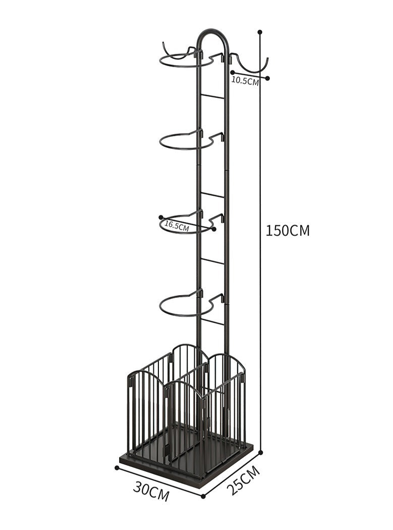 Kids Basketball Multi-layer Rack