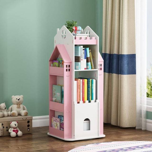 Kids Books Storage Rack | Toys Storage Cabinet Large | Books Organising Cabinet