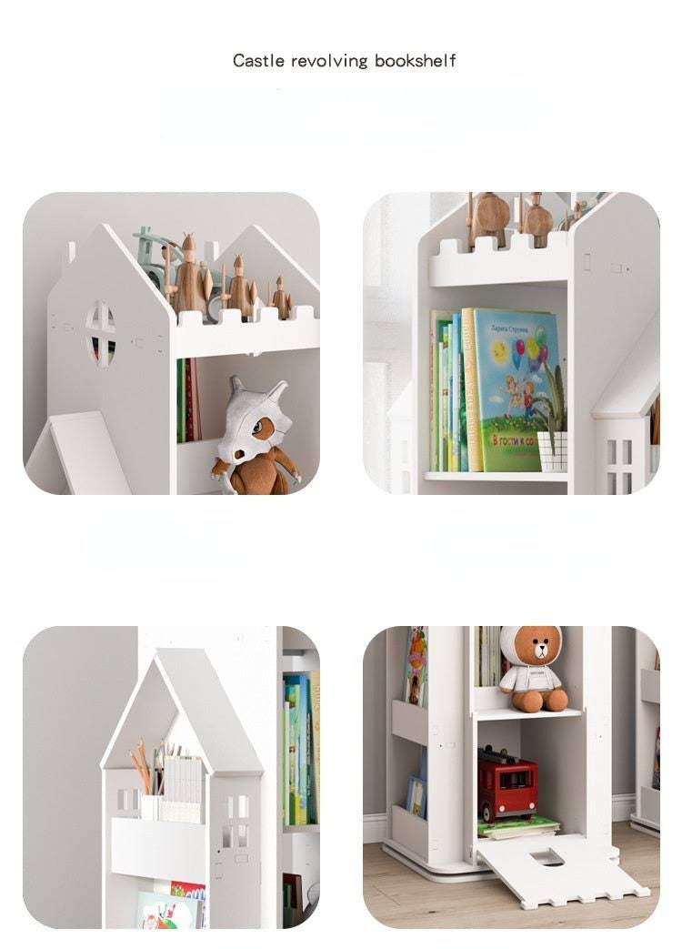 Kids Books Storage Rack | Toys Storage Cabinet Large | Books Organising Cabinet