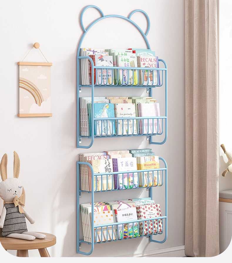 Kids Bookshelf | Kids Book Storage Wall Hanging