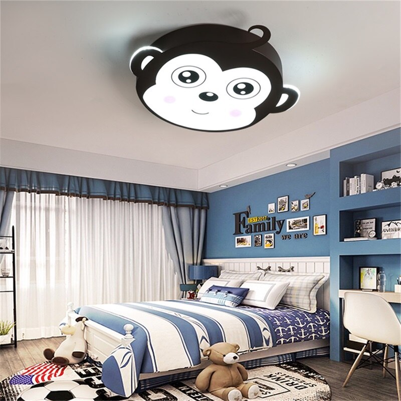 Kids Monkey Ceiling Light | Kids Room Decor Lights