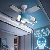 Kids' Nursery Helicopter Ceiling Light with Fan